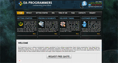 Desktop Screenshot of ea-programmers.com